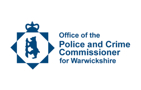 Logo of the Office of the Police and Crime Commissioner for Warwickshire.